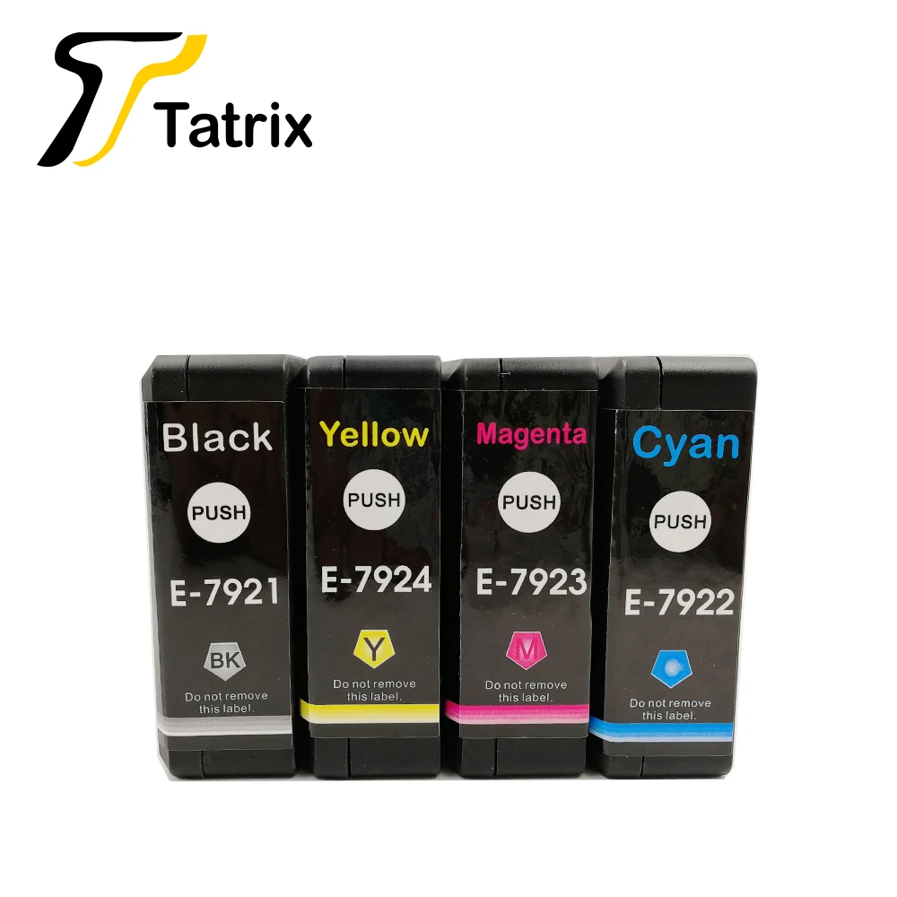 Tatrix для Epson T7921-T7924 патрон чернил для принтера Epson рабочей силы WF-5111 WF-5191 WF-5621 принтер