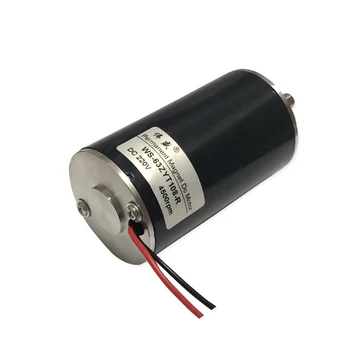 

DC220V DC high speed motor 100W high torque positive and negative motor 10mm shaft diameter lathe bead machine motor