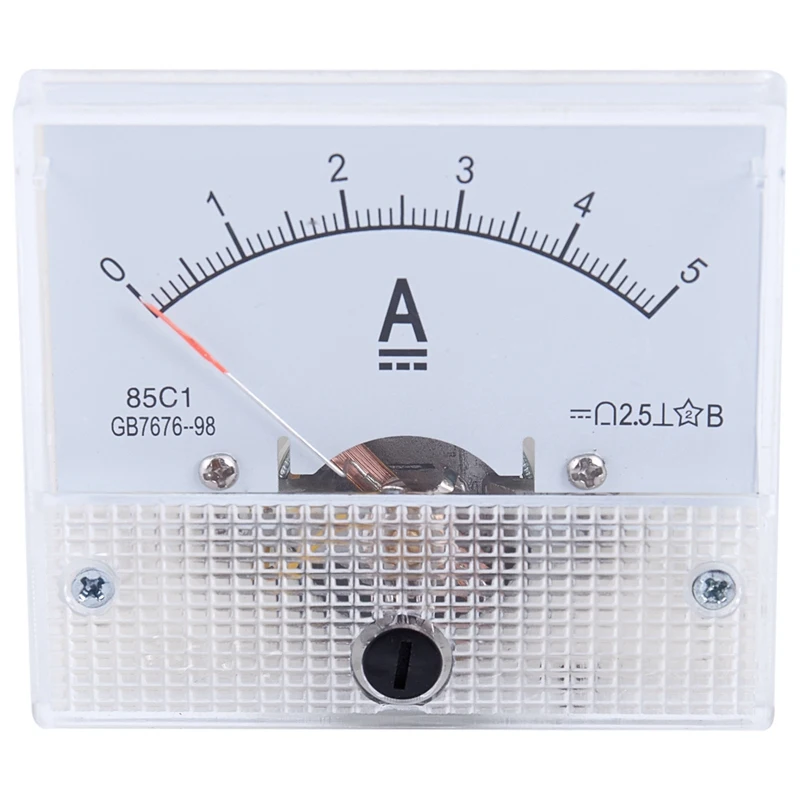 DC 0-100mA аналоговый панельный измеритель Амперметр AMP 100mA 64*56*60 мм