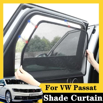 

For VW Passat 2011-2017 R-Line Travel Edition 7Pcs card type magnetic car curtain sun shade car window shade car styling