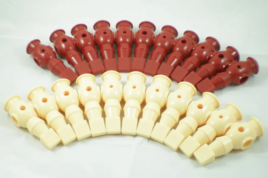 22pcs 4 Inch Rod Football Soccer Table Foosball Men Player Replacement Parts 