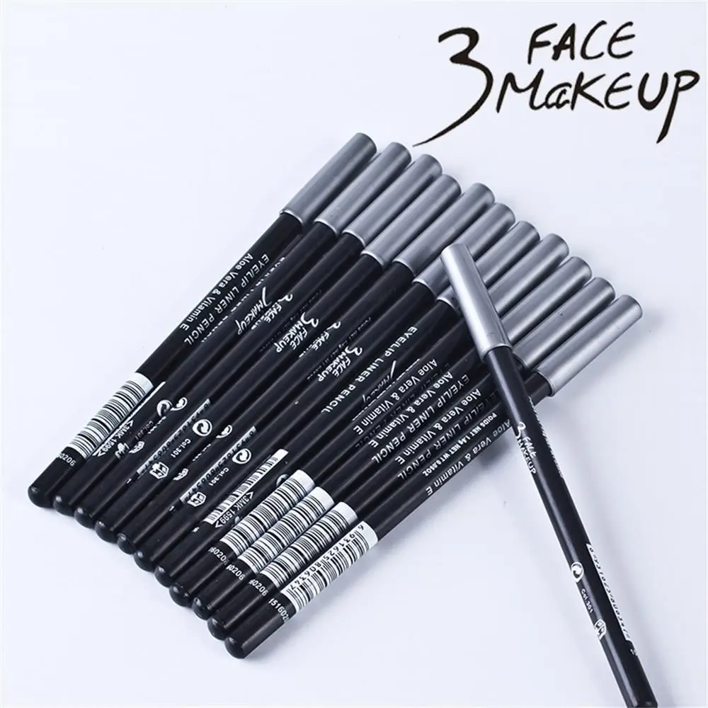 1PC New Wooden Eyeliner Pen Long Lasting Waterproof Eyebrow Enhancers Women Fashion Eye Makeup Tool | Красота и здоровье