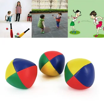 

3pcs/pack Fun And Exercise Child Magic Circus Juggling Balls Classic Bean Bag Juggle Beginner Kids Toy Kids Interactive Toy ZJ