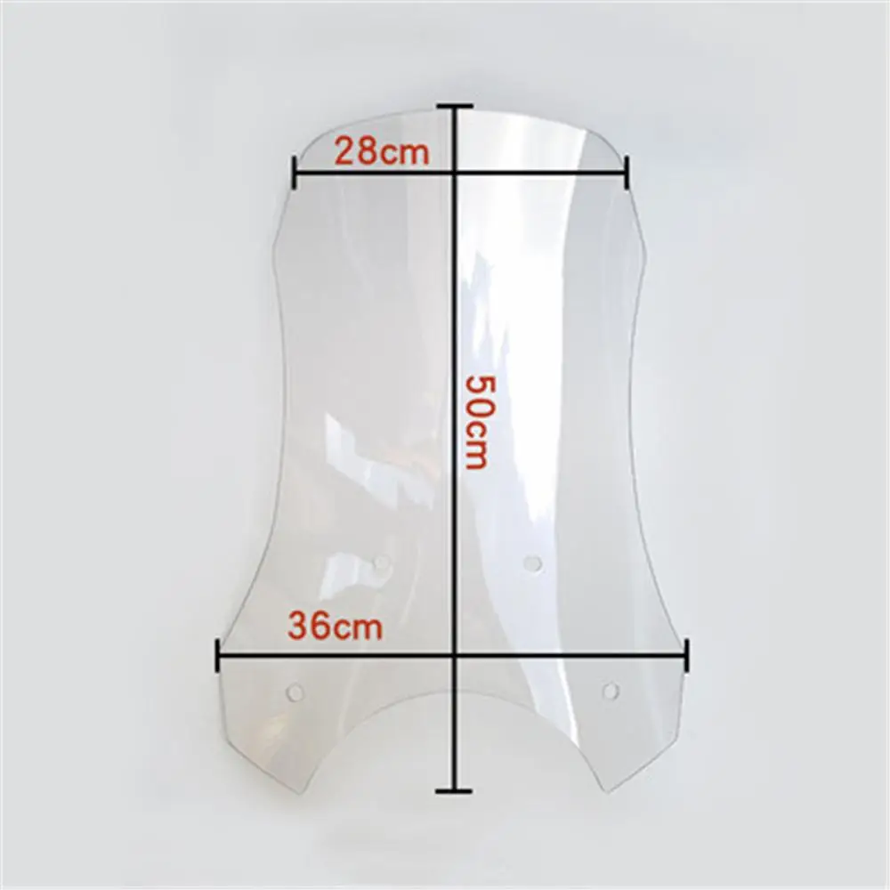 

55cm/50cm Motorcycle High Quality Windshield Front Glass Windscreen for Suzuki DL250 DL 250 Suzuki Vstrom DL 250 DL250