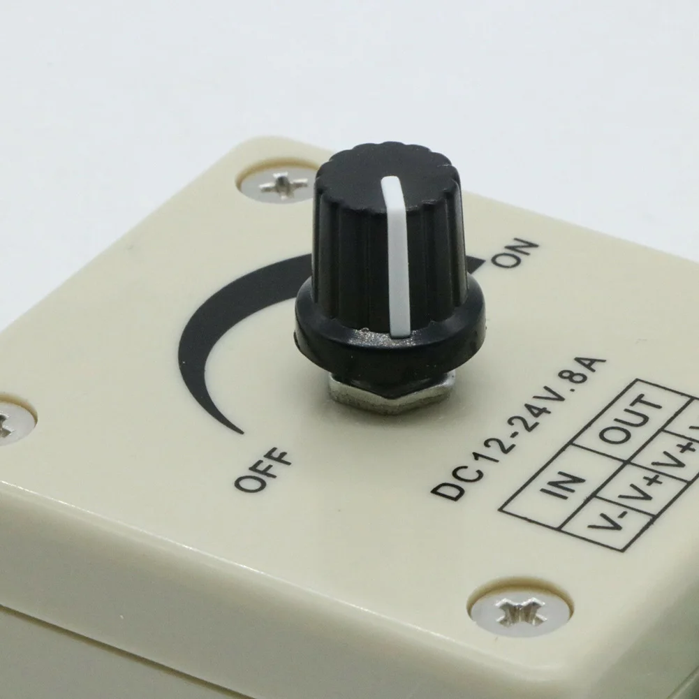 8A 30A DC 12V-24V Led Lighting Dimmer High Power Dimming Knob Switch for Led Lights Lamp Led Monochrome Controller Shock