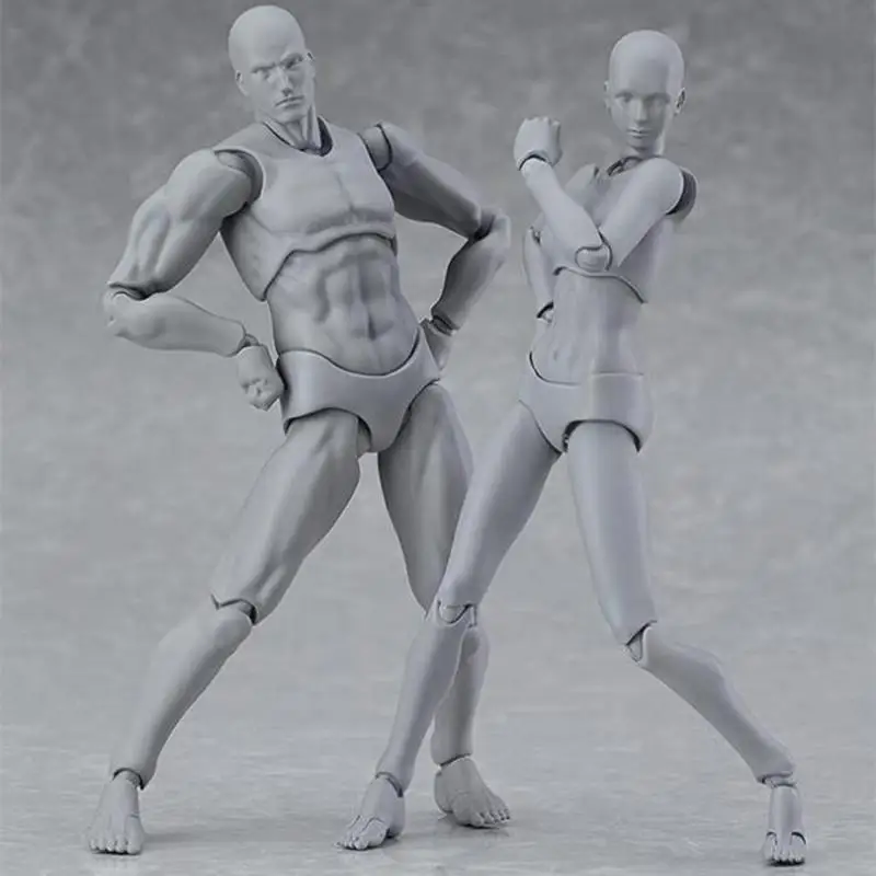 ПВХ фигурка человека подвижные суставы тела кукла мужская женская обнаженная Archetype фигурки из ПВХ коллекции деликатный узор
