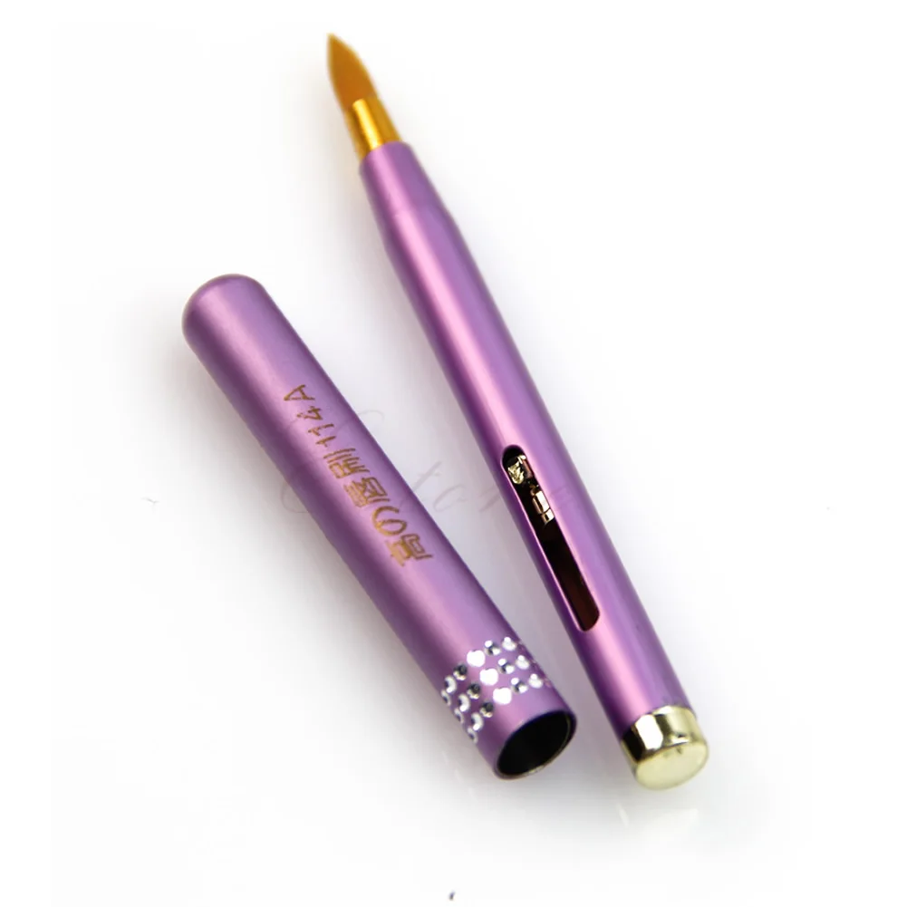 

Drop Ship&Wholesale Portable 1Pc Professional Make Up Tool Retractable Lipstick Gloss Lip Brush Oct.29