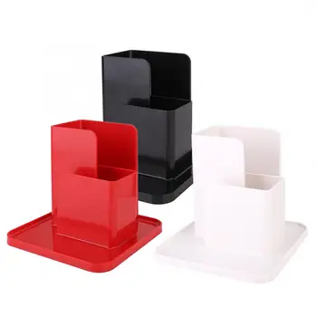 

Storage Box Desktop Office Supplies Storage Organizer Stationery Holder Container Box for Desk Table remote control holder