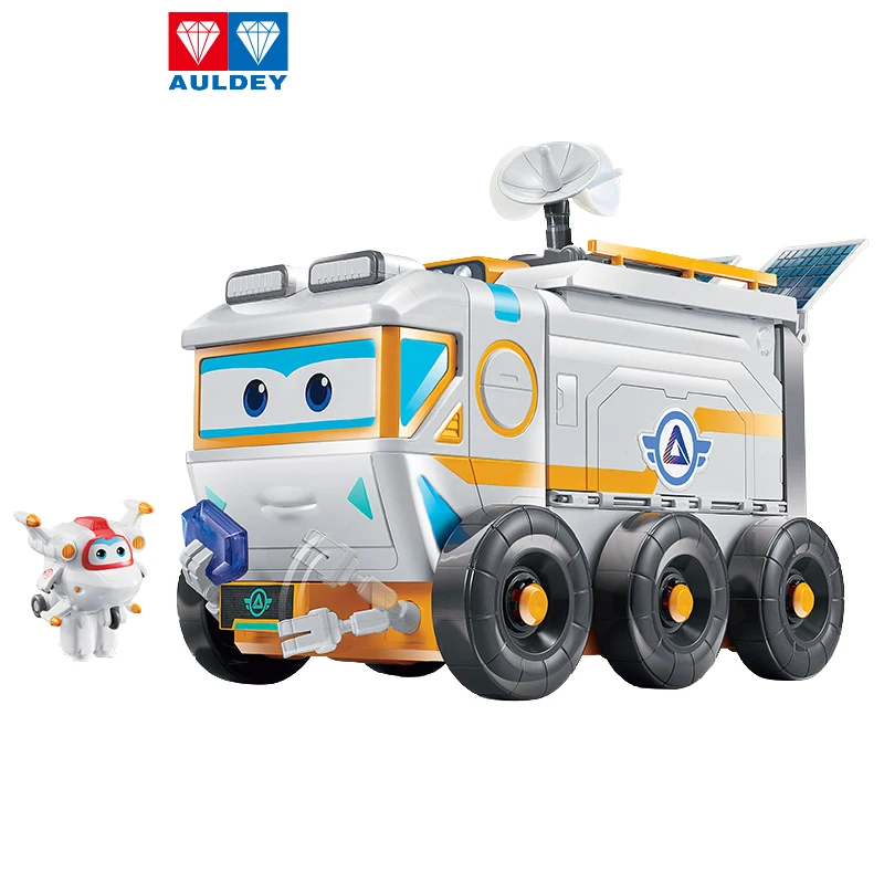 

Auldey Original Transformation Super Wings Deformation Moon Rover Toys Action Figures Children Gift Model Aniversario