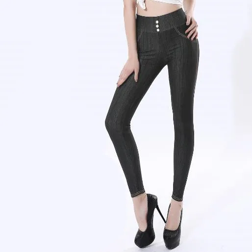 Капри женские брюки 2020 элегантные для женщин зима осень черные джинсы эластичные