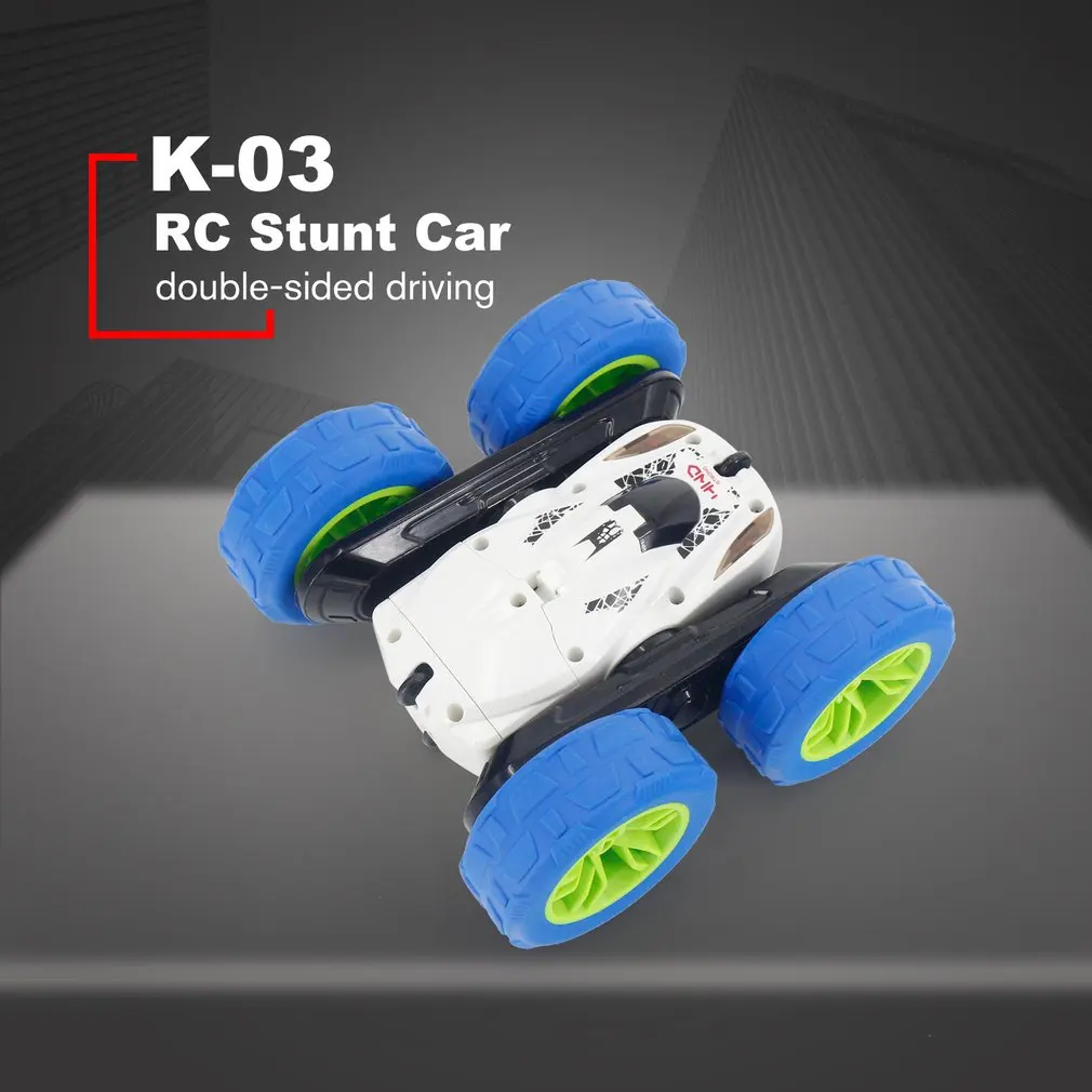2,4G двухсторонний трюк автомобиль RC автомобили дистанционное управление трюк автомобиль 360 градусов вращающийся RC трюк внедорожник автомобиль игрушка