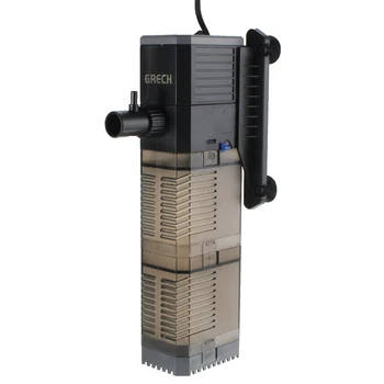 

Hot 7W/8W/20W/25W 3in1 Aquarium Internal Filter Pump Submersible Filter for Fish Tank Aquatic Spray Flow Power Filter Pump 220V