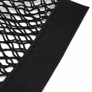 

Black Car Auto Elastic Mesh Bag Net Rear Seat Storage Holder Pocket Organizer\t