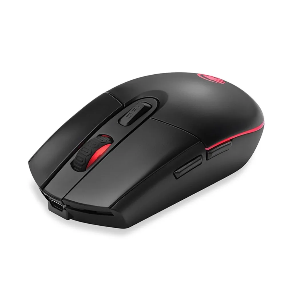 FMOUSE M102 Wireless Optical Mouse Mute Button Mini USB Receiver 2.4Ghz Transceiver Portable Mice for PC Laptop Computer Office
