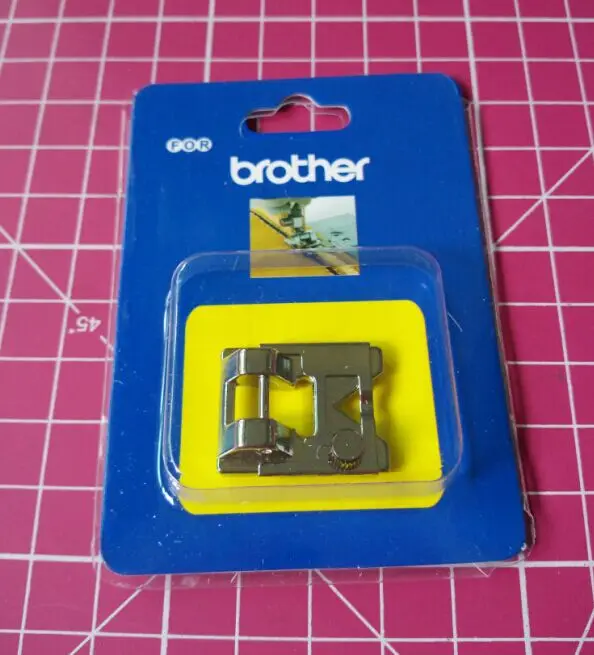 Детали бытовой швейной машины прижимная лапка для плетения модель brother|foot