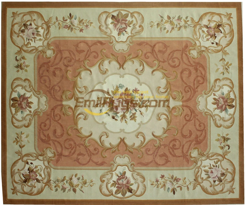 11022563 Французские ковры aubusson в Гостиная прямоугольник импортируется из чистой ручной Спальня прикроватная gc88aubyg2 - Цвет: 11022563