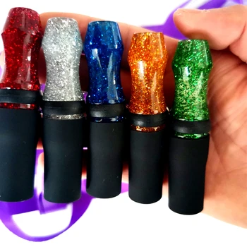 

1Pc Shining Resin Style Hookah Mouthpieces Shisha Mouth Tips Sheesha Chicha Narguile Nargile Accessories Wholesale