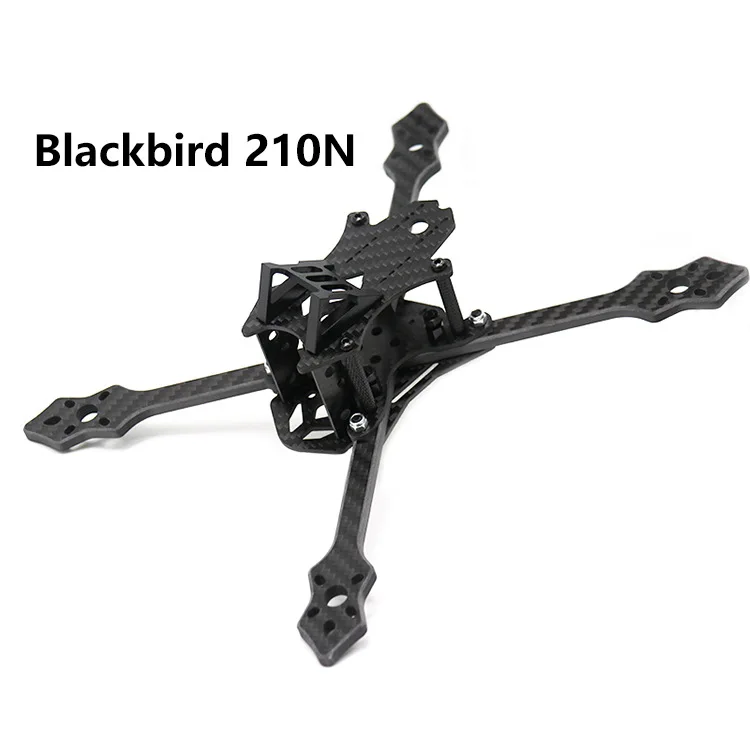 

Are Jumping through Machine Bracket Blackbird 210N 210 Size FPV Racing Unmanned Aerial Vehicle Carbon Fiber Four-axis Aerial Pho