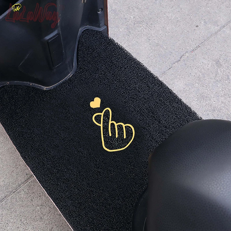 Universal Scooter Motorcycle Mats Pedal,Rubber Foot Skid Pad Floor Mat Carpet , Universal Foot