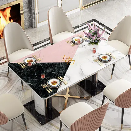 PVC Soft Glass Oilproof Waterproof Table Covers PVC Tablecloth Oil Tablecloth Glass Soft Cloth Home Textiles Almofadas Placemats - Цвет: 1.5mm