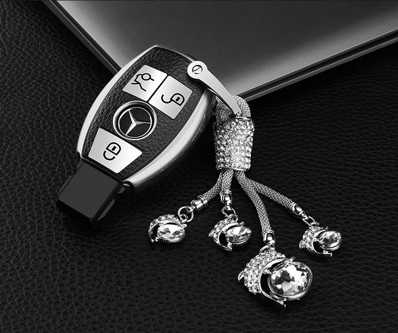 Чехол для ключей автомобиля, чехол для ключей Mercedes benz CLS CLA GL R SLK AMG A B C S class, аксессуары для пульта дистанционного управления