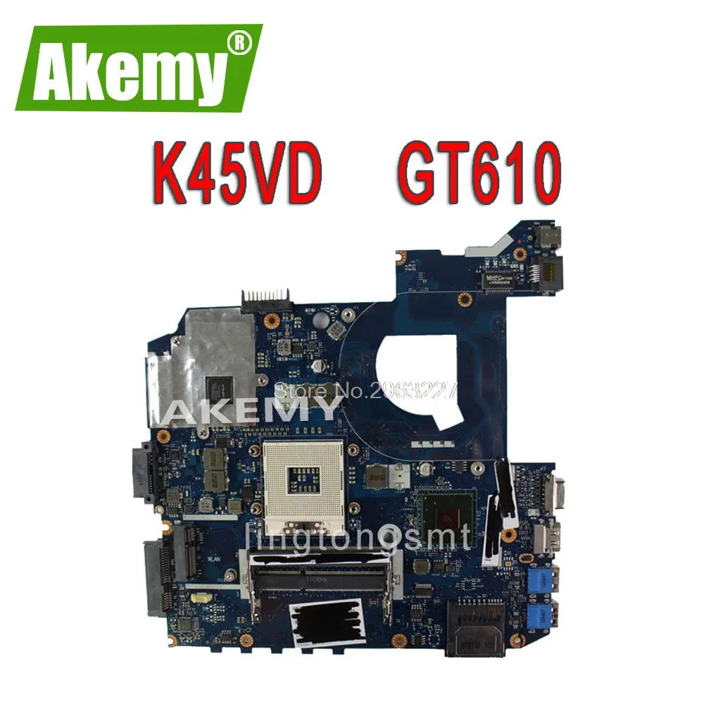 K45VD Motherboard QCL40 LA 8221P REV1.0 GT610M 2G For Asus A85V K45VS