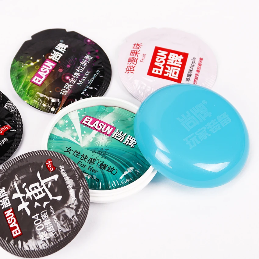 

Condoms Box Players Easy to Use to Avoid Embarrassment Secret Storage Travel Stealth Box for Condoms 1PC