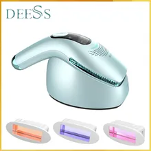 DEESS GP590 جهاز إزالة الشعر بالليزر مؤلم كول Ipl آلة لنزع الشعر بالليزر إزالة الشعر الدائم ومضات غير محدودة Depilador