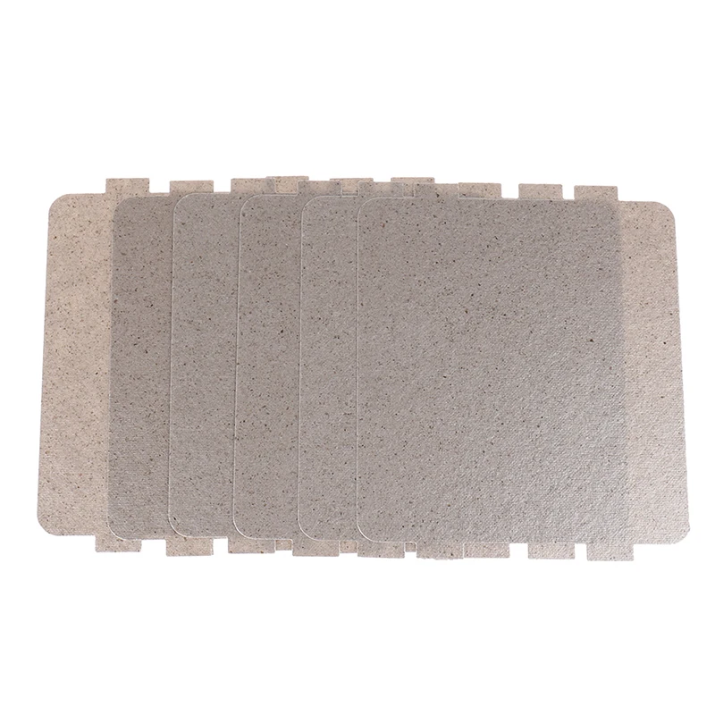 Mica Plates Sheets for Microwave Oven Replacement Part 11.8cm*10cm Universal Kitchen Accessories 5pcs