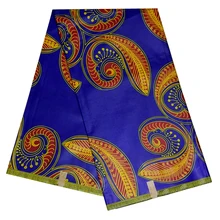 Высокое качество Анкара Африканский настоящий голландский воск швейный Материал африканский батик ткань для Дашики одежда 6 ярдов \ Лот