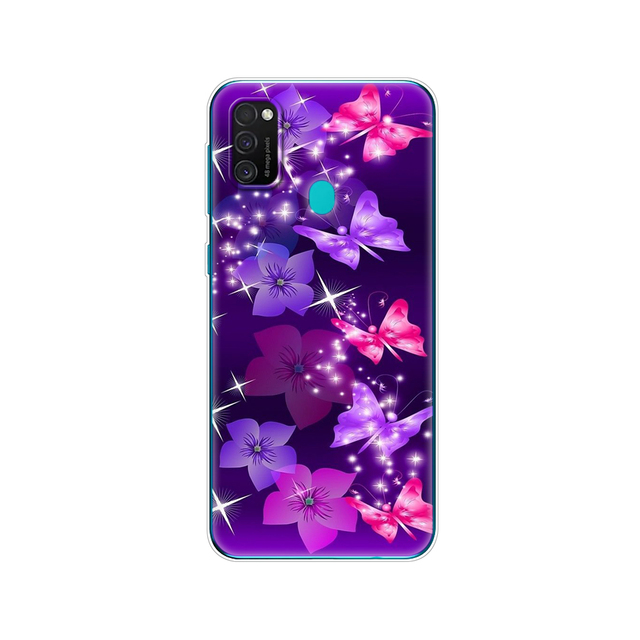 Samsung M21 Case 6.4" Soft Silicon Tpu Cover For Samsung Galaxy M21 M 21 SM-M215FZGUSER m215 Phone Back Shell Bumper Funda