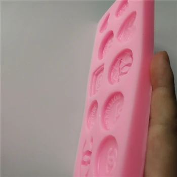 

Silicone Mold 10 Different Patterns X Letter Mold Famous Brand LOGO DIY Cake Decorating Tool Chocolate Mold Kichen Accessories
