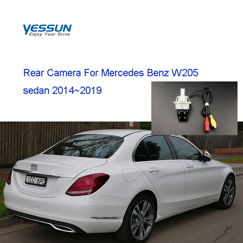 Yessun аксессуары для mercedes w205 Автомобильная камера заднего вида IP67 DC 12V для Mercedes Benz W205 sedan