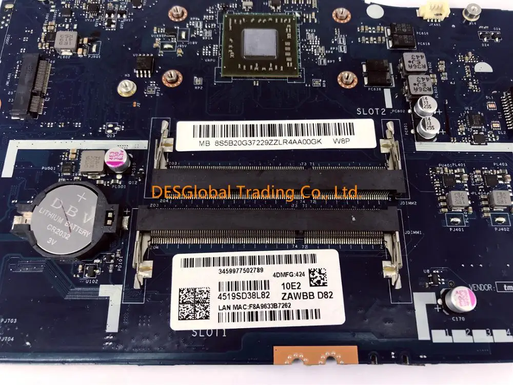 Материнская плата для lenovo B50-45 N50-45 материнская плата для ноутбука E1-6010 ZAWBA/BB LA-B291P материнская плата полностью проверена Быстрая
