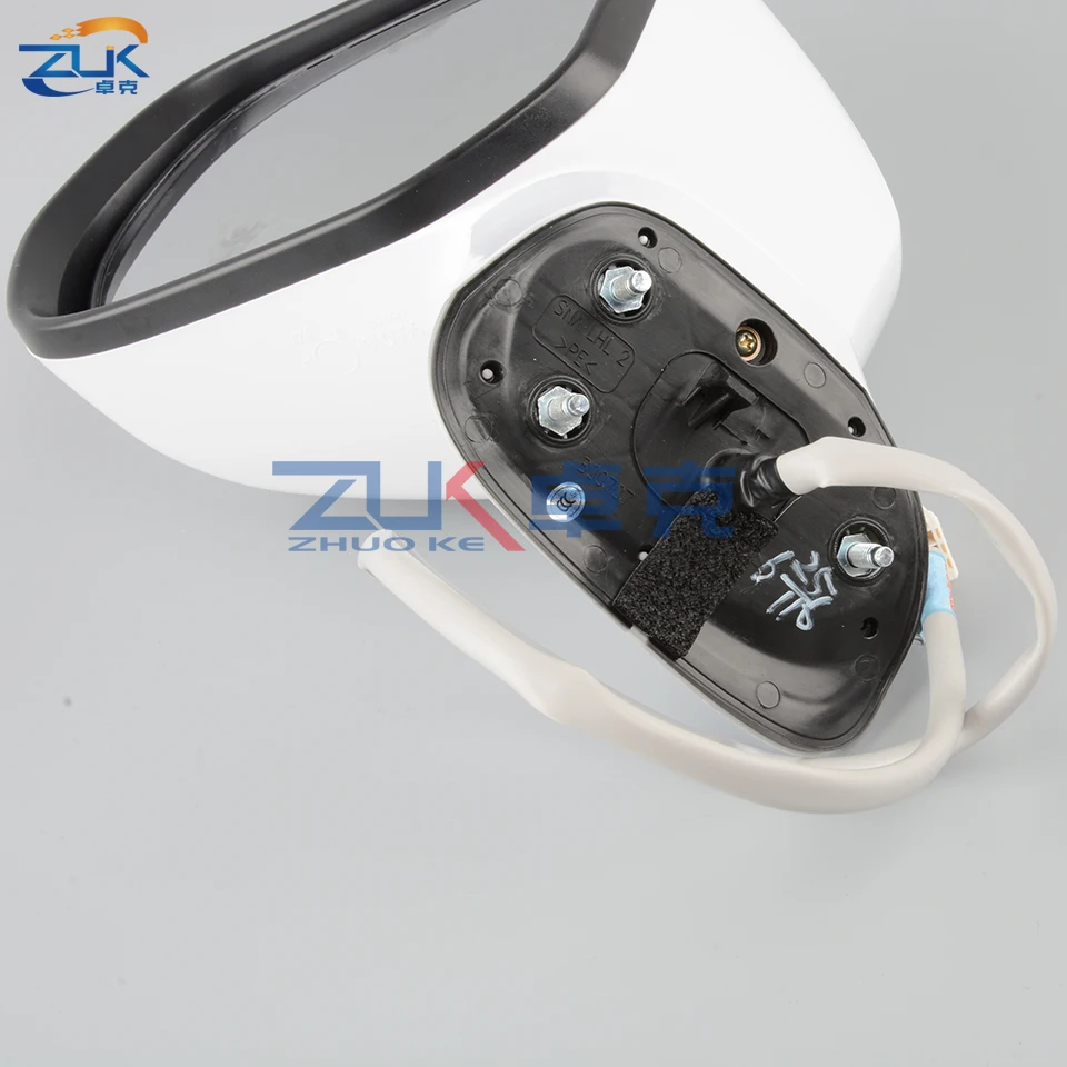 ZUK левый и правый Внешний Зеркало заднего вида в сборе для CIVIC FA1 FD1 FD2 2006 2007 2008 2009 2010 2011 3-контактный без светодиодный поворотник