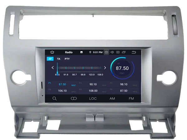 RUISO 4g+ 64g 8-Core автомобильный DVD плеер Android 9,0 для CITROEN C4 автомобильный мультимедийный DVD Авто Радио Стерео 1080P GPS wi-fi DVR dab obd ips