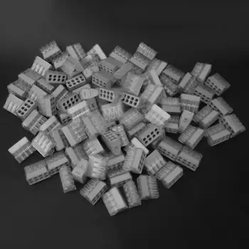 

100pcs 8 Way Quick Wiring Connectors Electrical Wire Cable Terminal Blocks Push Fit