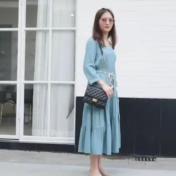 

2019 new fashion Lingge chain slant span single shoulder bagAAA306