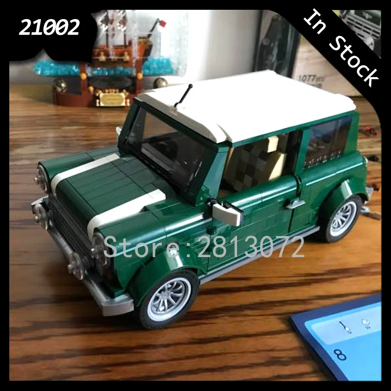 

In stock 21002 Technic Creator The Mini Cooper 1077Pcs Building Blocks Compatible 10242 21001 21002 21003