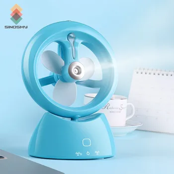 

Custom usb mini portable quiet desk rechargeable fan