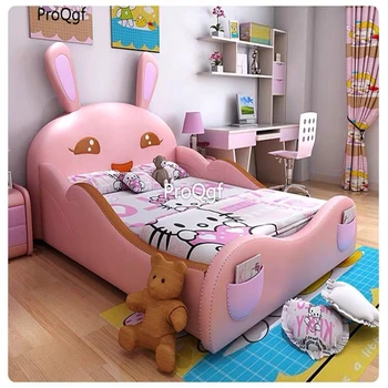 

Ngryise 1 Set lovely rabbit style Minshuku Children Bed no mattress