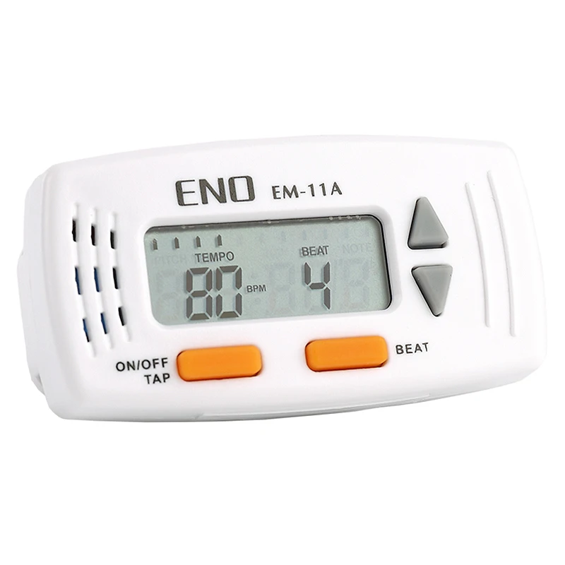 Eno Em-11A клип на мини-электрическом метроном для гитары с функцией часов портативная гитара Запчасти и аксессуары