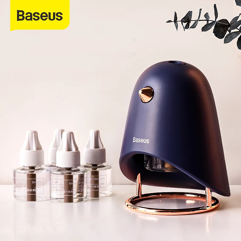 Baseus USB электрическая лампа убийца комаров портативный бытовой комаров лампа убийца насекомых милый Ночник светильник для спальни|Лампа от насекомых| | АлиЭкспресс