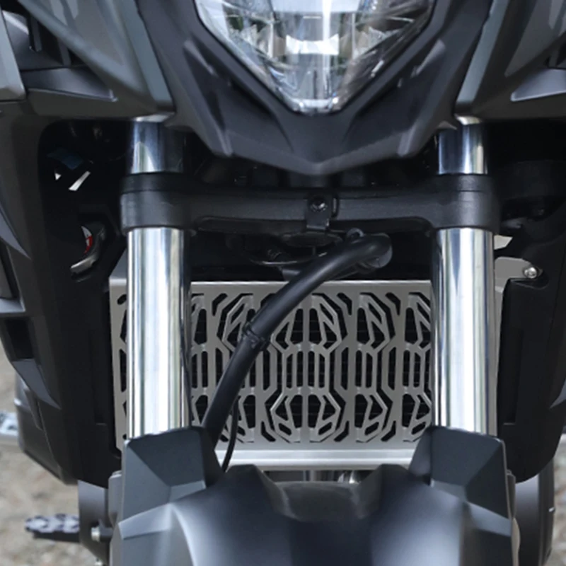 Мотоциклетная решетка радиатора Защитная крышка для Honda CBR500R CB500X+(серебро