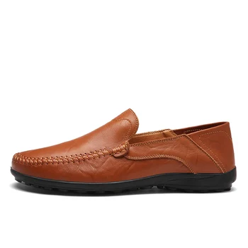 

Zapatos Hombre Shoes Summer Casual Genuine Leather Slip On Driver Size 37-47 Men Shoe