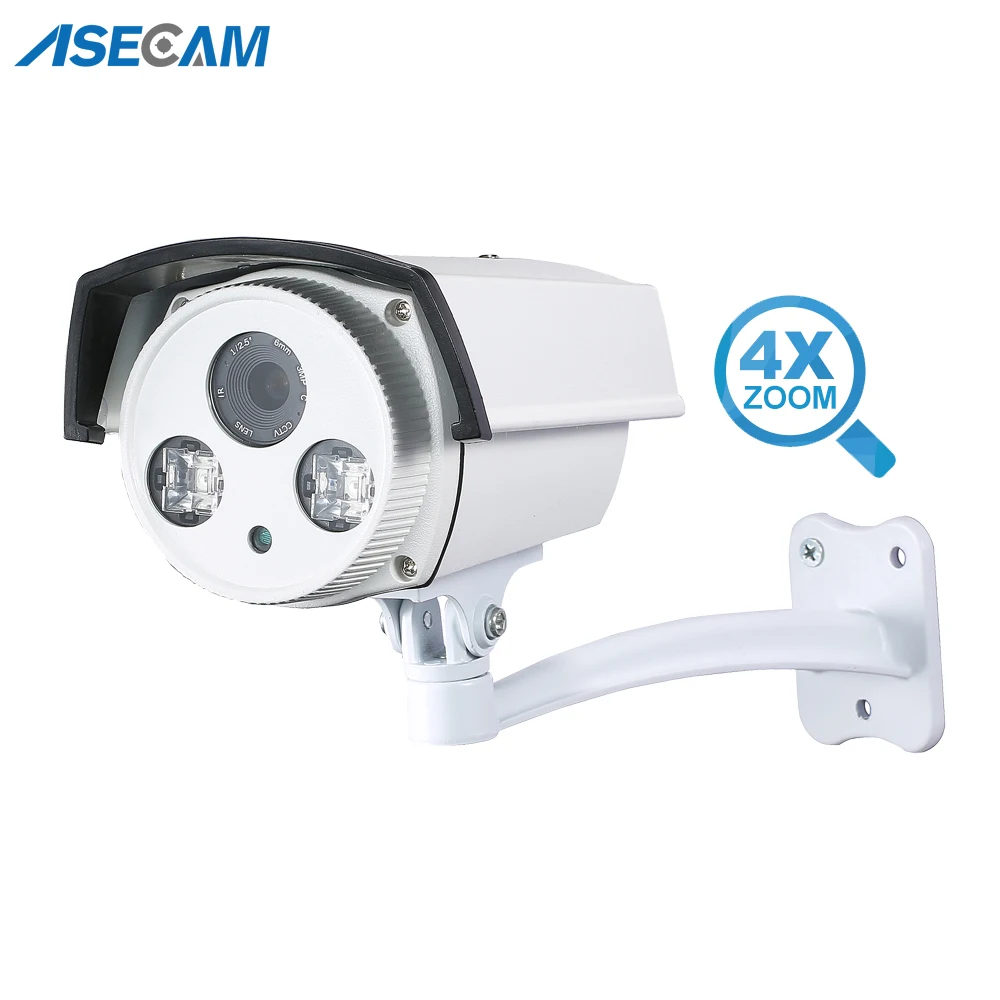 

Super 5MP AHD Surveillance Camera Automatic 4X Zoom Varifocal Lens 4MP CCTV Outdoor Array infrared 3MP Security Camera