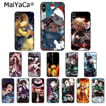 

MaiYaCa demon slayer kimetsu no yaiba High Quality phone Case for iPhone 8 7 6 6S Plus X XS MAX 5 5S SE XR 11 11pro max Cover