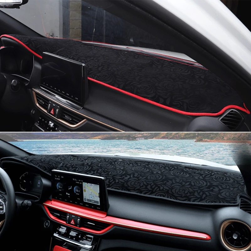 Автомобильный Стайлинг приборной панели Избегайте Light Pad Инструмент крышка платформы коврик Роза для KIA K3 Forte Cerato YD BD 2012-настоящее RHD и LHD коврик