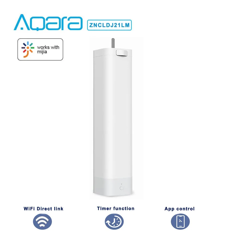 Smart Intelligent Electric Curtain Motor works with mijia MihomeWiFi Direct Link Aqara A1 Curtain motor No Hub/Gateway required
