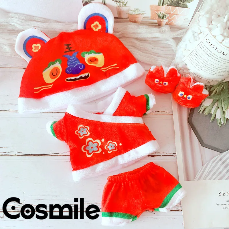 

Cosmile костюм в китайском стиле наряд Idol одежда звезды костюмы для костюмированной вечеринки; Подходит для 20 см Плюшевые игрушки куклы чучела Cos милый Рождественский подарок C